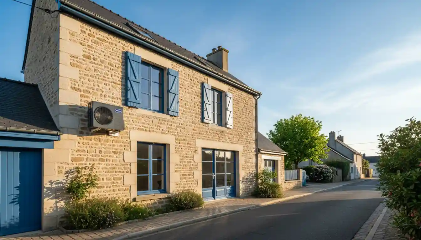 Installation pompe à chaleur à Couëron