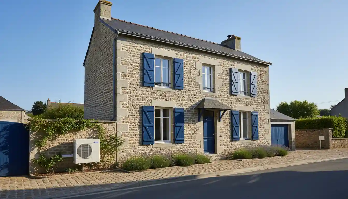 Installation pompe à chaleur à Pontchâteau